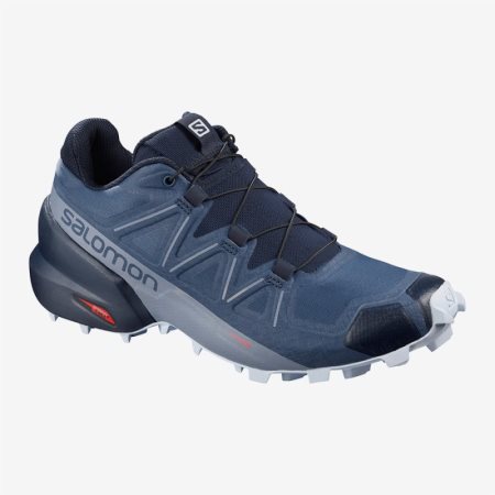 Salomon SPEEDCROSS 5 W Damske Bežecká Obuv - Modre (SK 0-MVU)